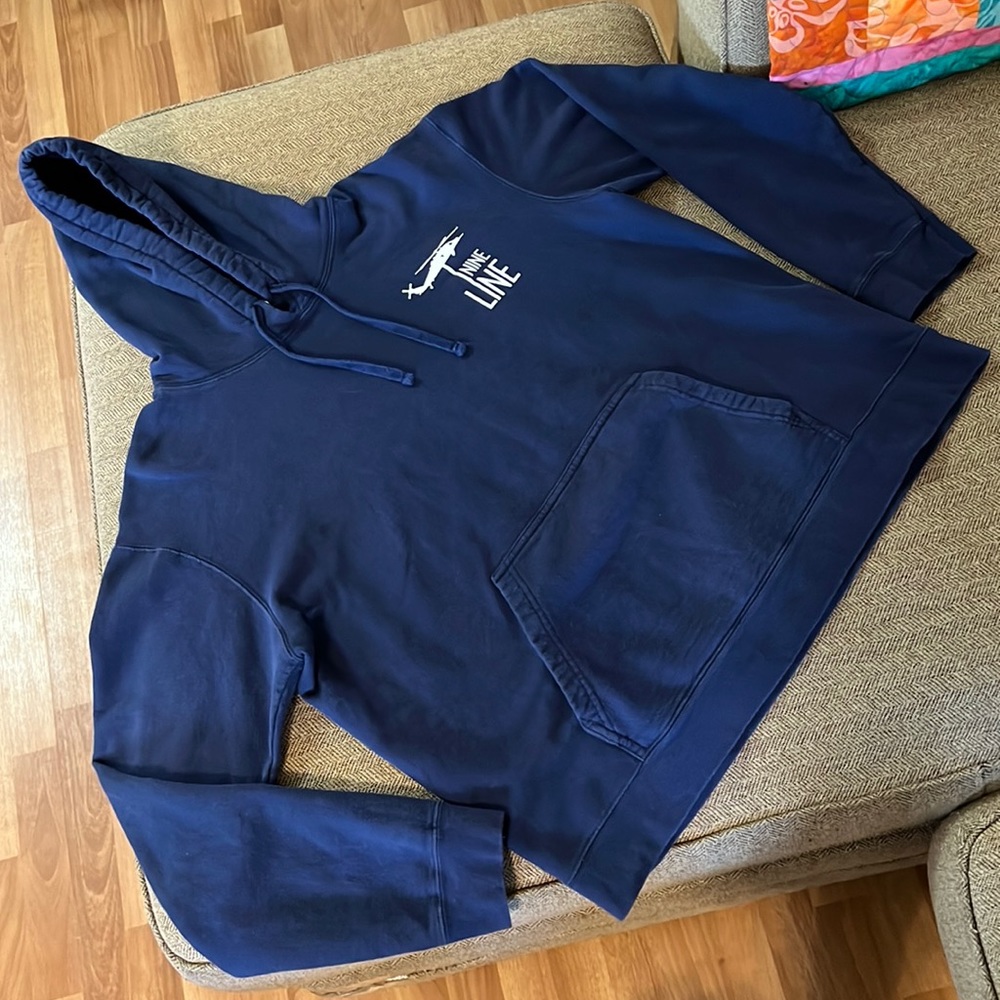 Nine Line Relentlessly Patriotic men’s navy blue hoodie sz XL